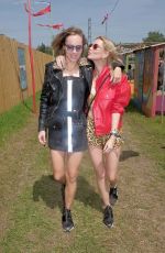 SUKI WATERHOUSE at 2019 Glastonbury Festival in Pilton Somerset 06/28/2019