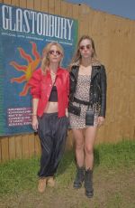 SUKI WATERHOUSE at 2019 Glastonbury Festival in Pilton Somerset 06/28/2019