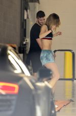 SUKI WATERHOUSE Leaves a Gym in West Hollywood 06/04/2019