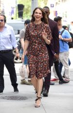 SUTTON FOSTER Arrives at Build Studios in New York 06/12/2019