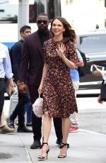 SUTTON FOSTER Arrives at Build Studios in New York 06/12/2019