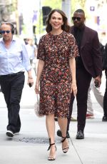 SUTTON FOSTER Arrives at Build Studios in New York 06/12/2019