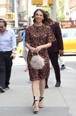 SUTTON FOSTER Arrives at Build Studios in New York 06/12/2019