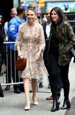 SUTTON FOSTER Arrives at Good Morning America in New York 06/11/2019