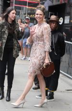 SUTTON FOSTER Arrives at Good Morning America in New York 06/11/2019