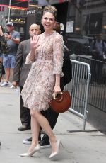 SUTTON FOSTER Arrives at Good Morning America in New York 06/11/2019