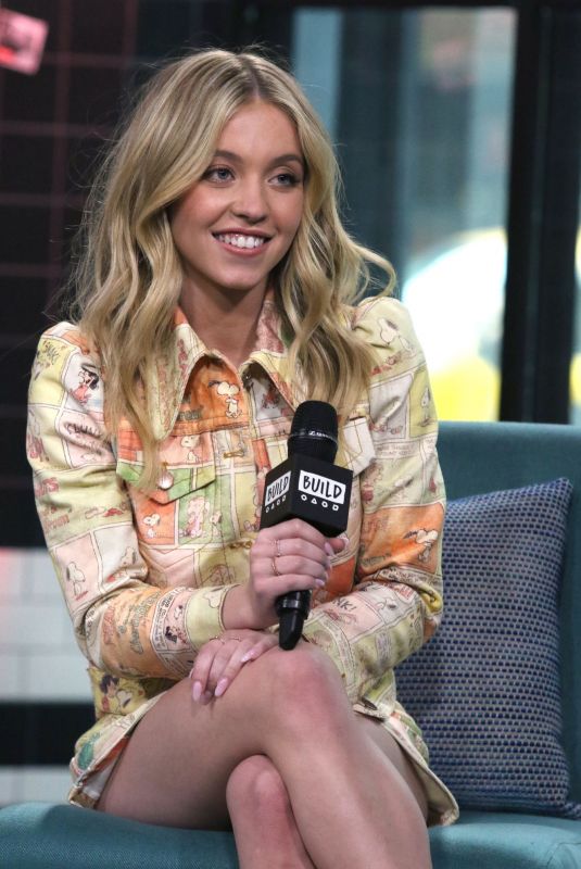 SYDNEY SWEENEY at Build Series in New York 06/24/2019