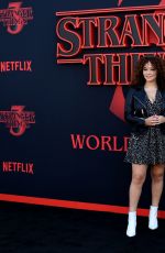 TALIA JACKSON at Stranger Things, Season 3 Premiere in Santa Monica 06/28/2019