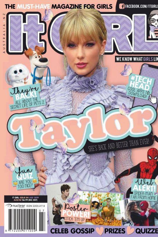 TAYLOR SWIFT in It Girl Magazine, July 2019