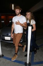 TERESA PALMER and Mark Webber Night Out in Los Angeles 06/25/2019