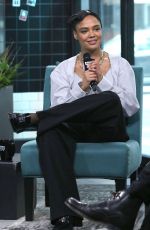 TESSA THOMPSON and Chris Hemsworth at Build Series in New York 06/13/2019