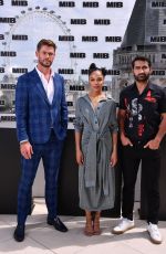 TESSA THOMPSON and Chris Hemsworth at Men in Black Photocall in London 06/02/2019
