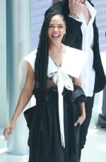 TESSA THOMPSON and Chris Hemsworth at Men in Black Press Conference in Beijing 06/09/2019
