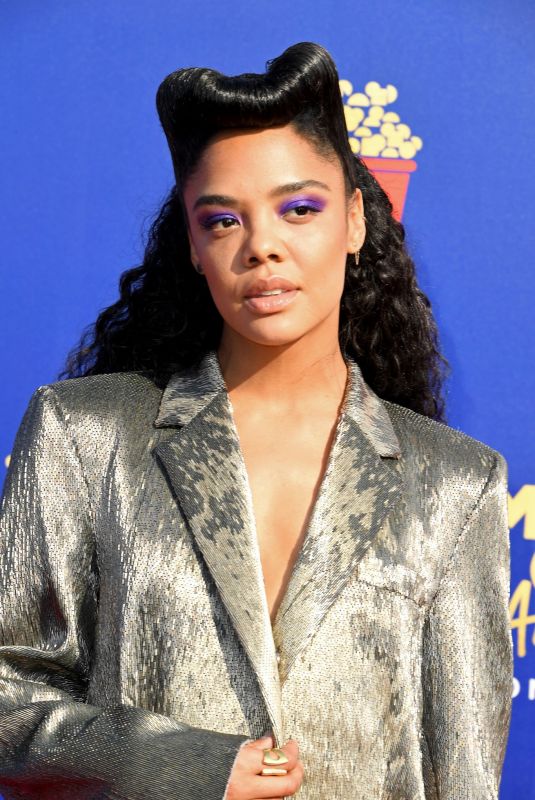 TESSA THOMPSON at 2019 MTV Movie & TV Awards in Los Angeles 06/15/2019