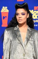 TESSA THOMPSON at 2019 MTV Movie & TV Awards in Los Angeles 06/15/2019
