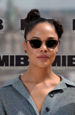 TESSA THOMPSON at Men in Black International Photocall in London 06/02/2019