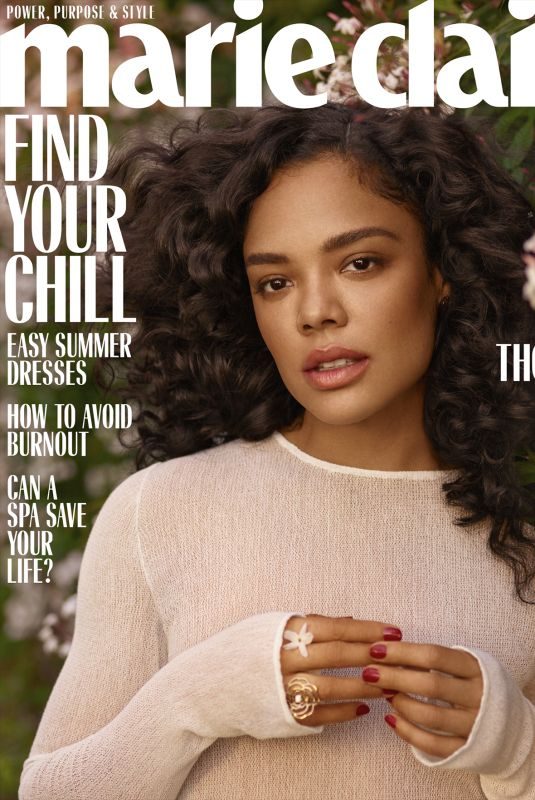 TESSA THOMPSON for Marie Claire Magazine, July 2019