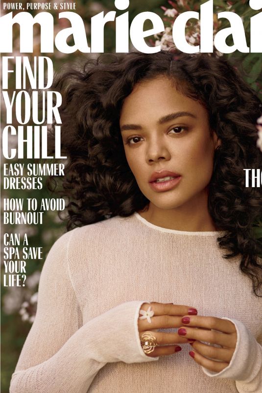 TESSA THOMPSON in Marie Claire Magazine, July 2019