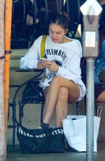 THYLANE BLONDEAU at Urth Caffe in Beverly Hills 06/22/2019