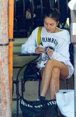 THYLANE BLONDEAU at Urth Caffe in Beverly Hills 06/22/2019
