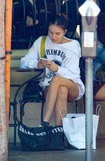 THYLANE BLONDEAU at Urth Caffe in Beverly Hills 06/22/2019