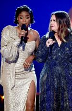 TIFFANY HADDISH, MELISSA MCCARTHY and ELISABETH MOSS at 2019 MTV Movie & TV Awards in Los Angeles 06/15/2019