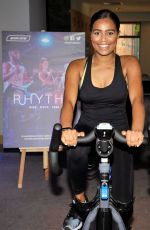 TISHA MERRY at VIP Rhythm Gym Launch in Manchester 06/24/2019