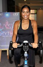 TISHA MERRY at VIP Rhythm Gym Launch in Manchester 06/24/2019