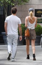 TONI GARRN and Alex Pettyfer Out in Milan 06/15/2019