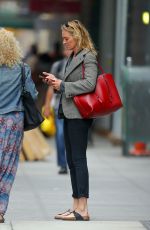 UMA THURMAN Leaves a Hair Salon in New York 06/19/2019