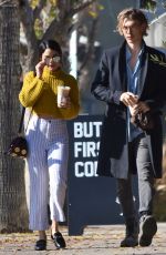 VANESSA HUDGENS and Austin Butler Out for Coffee in Studio City 06/14/2019