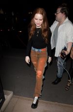 VANESSA MORGAN, CAMILA MENDES and MADELAINE PETSCH Out for Dinner in Paris 06/02/2019