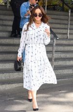VICKY PATTISON Leaves Channel 10 Studios in Sydney 06/20/2019