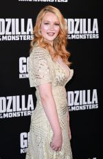 VICTORIA CLAY at Godzilla: King of Monsters Premiere in London 05/28/2019