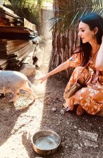 VICTORIA JUSTICE at Luau Themed Party - Instagram Pictures 06/10/2019