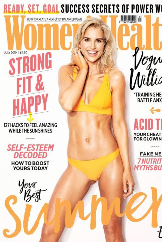 VOGUE WILLIAMS in Women’s Health Magazine, UK July 2019