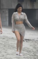 Wet KYLIE JENNER on the Photoshoot in Malibu 06/05/2019