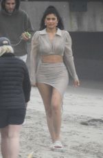 Wet KYLIE JENNER on the Photoshoot in Malibu 06/05/2019