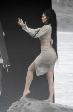 Wet KYLIE JENNER on the Photoshoot in Malibu 06/05/2019