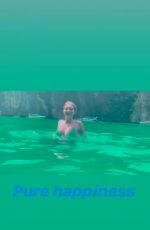 WILLOW SHIELDS in Bikini at a Beach in Phi Phi Island - Instagram Pictures, June 2019