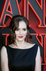 WINONA RYDER at Stranger Things, Season 3 Premiere in Santa Monica 06/28/2019