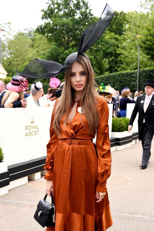 XENIA TCHOUMITCHEVA at Ladies Day at Royal Ascot 06/20/2019