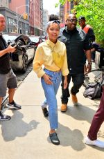 YARA SHAHIDI Out in New York 06/02/2019