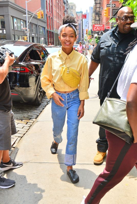 YARA SHAHIDI Out in New York 06/02/2019