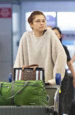 ZENDAYA at JFK Airport in New York 06/22/2019