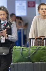 ZENDAYA at JFK Airport in New York 06/22/2019