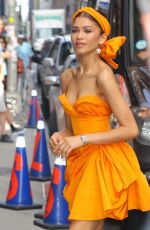 ZENDAYA COLEMAN Outside Late Show with Stephen Colbert in New York 06/25/2019