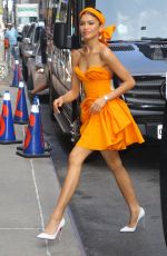 ZENDAYA COLEMAN Outside Late Show with Stephen Colbert in New York 06/25/2019