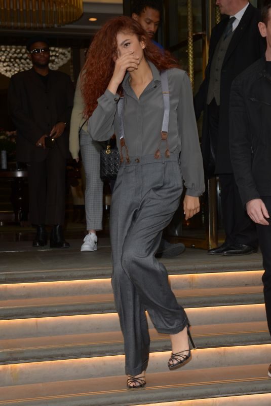 ZENDAYA Leaves Her Hotel in London 06/20/2019