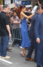 ZENDAYA Leaves Late Show with Stephen Colbert